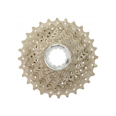 10seb. 11-32T Sunrace CSRS0 alu bakos ezüst Fogaskoszorú 320g