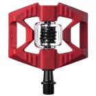Crankbrothers Double Shot 1 Hybrid kompozit testű ipari csapágyas SPD pedál piros