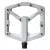 CRANKBROTHERS STAMP 2 NAGY 114x111mm, 474g ipari csapágyas Alu PLATFORM PEDÁL ezüst