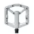 CRANKBROTHERS STAMP 2 Kicsi 100x100mm, 431g ipari csapágyas Alu PLATFORM PEDÁL ezüst