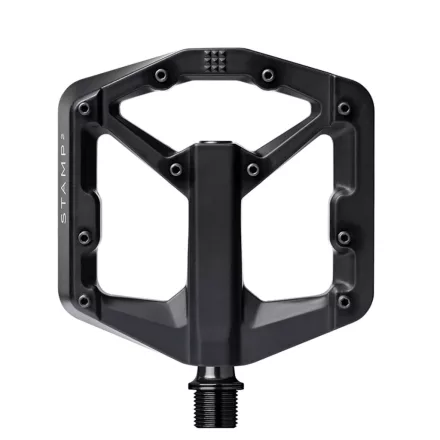 CRANKBROTHERS STAMP 2 Kicsi 100x100mm, 431g ipari csapágyas Alu PLATFORM PEDÁL fekete