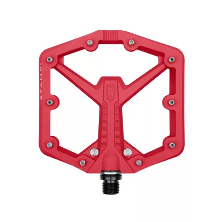 Crankbrothers Stamp 1 Gen 2 Nagy 114x111mm ipari csapágyas kompozit platformpedál, piros