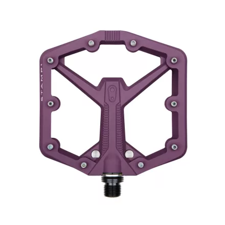 Crankbrothers Stamp 1 Gen 2 Nagy 114x111mm ipari csapágyas kompozit platformpedál, lila