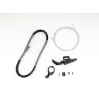 34.9 / 170 / 496mm Tranz-X JD-YSP39 Integrált Dropper nyeregszár vízszintes karral OEM Akció