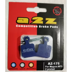 Gyantás A2Z AZ-175 Magura MT5, MT7 fékbetét 4 dugattyús