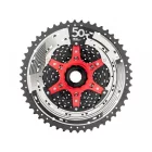 12seb. Sram XD 10-50T SUNRACE CSMZ91 WA5 fekete-piros 560g fogaskoszorú Akció