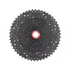 12seb. Sram XD 10-50T SUNRACE CSMZ91 WA5 fekete-piros 560g fogaskoszorú Akció