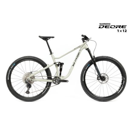 MTB 29" Lee Cougan Quest Shimano Deore 1x12, L-es méret -19" (48cm) - fényes szürke színű trail kerékpár