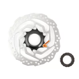   Shimano SM-RT10 – féktárcsa 160 mm Center Lock – belső + külső rögzítőgyűrűvel