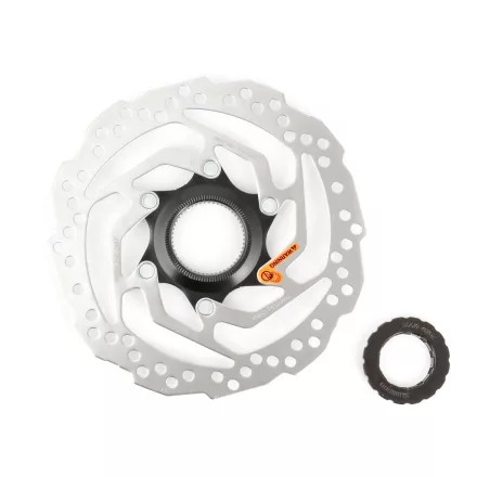 Shimano SM-RT10 – féktárcsa 160 mm Center Lock – belső + külső rögzítőgyűrűvel
