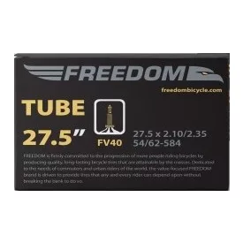   27.5x2.1/2.35 FV40 Freedom MTB belső gumi 40 mm hosszú Presta szeleppel