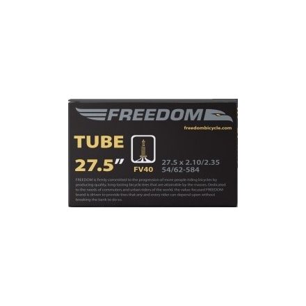 27.5x2.1/2.35 FV40 Freedom MTB belső gumi 40 mm hosszú Presta szeleppel