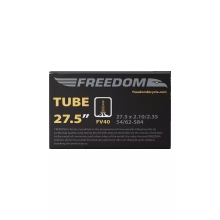 27.5x2.1/2.35 FV40 Freedom MTB belső gumi 40 mm hosszú Presta szeleppel