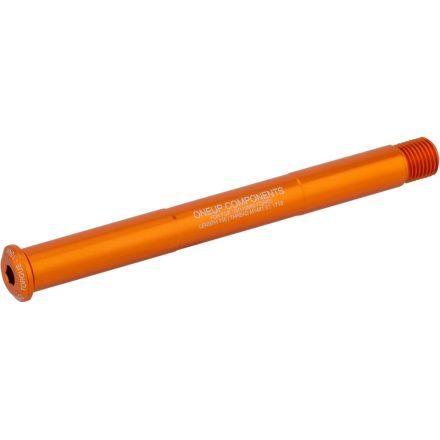 OneUp első átütőtengely 15x110mm (156mm) Fox Boost villákhoz Narancs