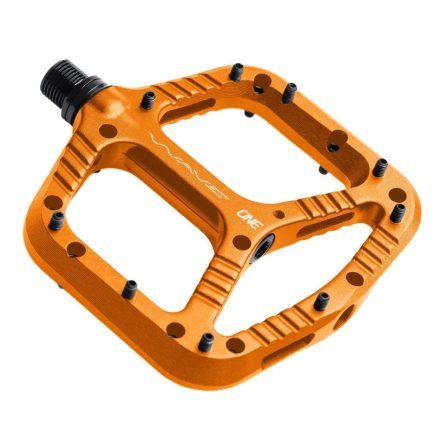 OneUp Wave ipari csapágyas Alu platform pedál Narancs 355g