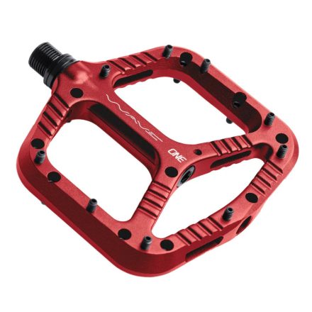 OneUp Wave ipari csapágyas Alu platform pedál Piros 355g