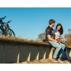 GEPIDA RÖVID NŐI MEZ FEHÉR/KÉK XS-es