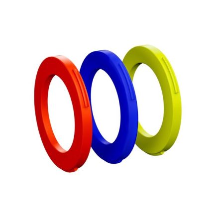 Magura MT féknyereghez 2 dugattyús kék-neon piros-neon sárga gyűrű szett