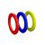 Magura MT féknyereghez 4 dugattyús kék-neon piros-neon sárga gyűrű szett