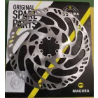 6 csavaros 203mm Magura MDR-C féktárcsa