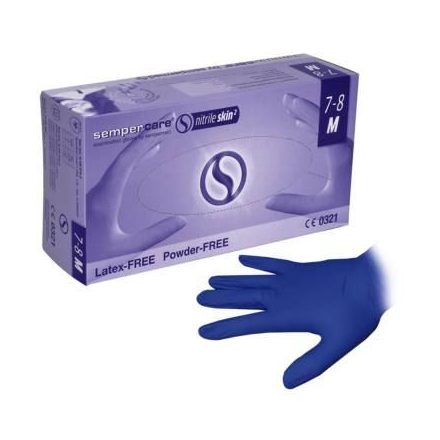 Zoggie egyszer használatos nitril kesztyű 200db [M]