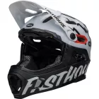 BELL SUPER DH SPHERICAL FULLFACE KERÉKPÁROS fehér/fekete SISAK
