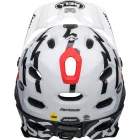 BELL SUPER DH SPHERICAL FULLFACE KERÉKPÁROS fehér/fekete SISAK