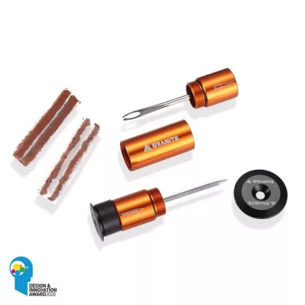 GRANITE STASH TIRE PLUG kormányba szerelhető TUBELESS DEFEKTJAVÍTÓ KÉSZLET narancs