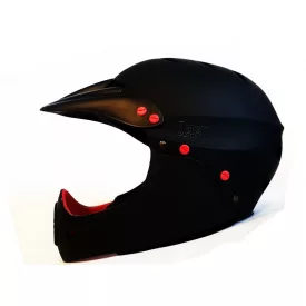   Safety Labs Stamina fullface kerékpáros sisak fekete-piros M-es (55-58 cm)