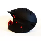 Safety Labs Stamina fullface kerékpáros sisak fekete-piros M-es (55-58 cm)