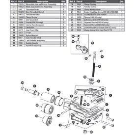 Park Tool szorító fogantyú 100-3D állványfejhez