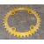 Lánckerék ALU Narrow Wide 104mm OVÁL Spyral/Snail 36T arany