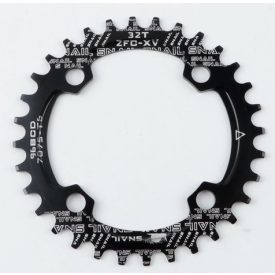 LÁNCKERÉK SPYR SPEED 96/32 OVAL ALU BLK