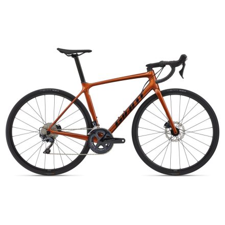 Giant TCR Advanced 1 Disc-KOM narancs kerékpár