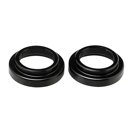 Novatec első oldalsapka B20 (alumínium, fekete, bal + jobb)