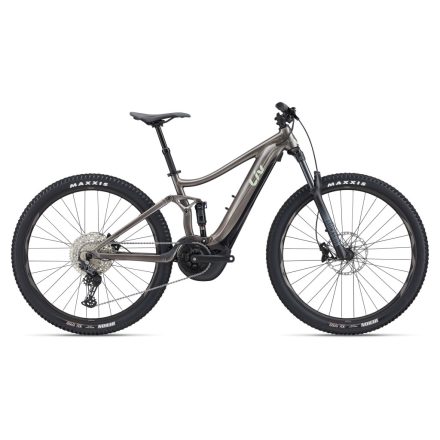 Liv Embolden E+ 1 29er (2022) Fémes szürke női elektromos full trail kerékpár