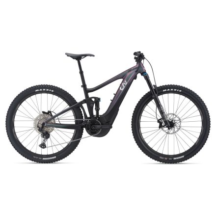 Liv Intrigue X E+ 2 Pro Dark Iridescent/Black (2022) szivárvány színű női elektromos fully trail  kerékpár