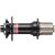 Agy hátsó átütős 12x150mm 36ly Novatec DH82SB Shimano HG kazis fekete