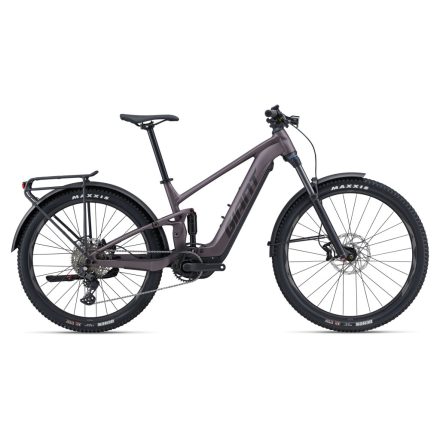 2023 Stance E+ EX Charcoal Plum (625Wh/70Nm) elektromos fully Trail kerékpár