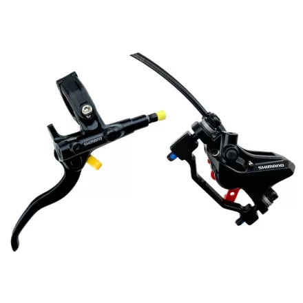 Hátsó Shimano DEORE BL-M4100R, MT420R FEKETE 4 dugattyús tárcsafék, organikus betéttel OEM
