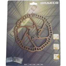160 mm 6 csavaros Féktárcsa BRAKCO
