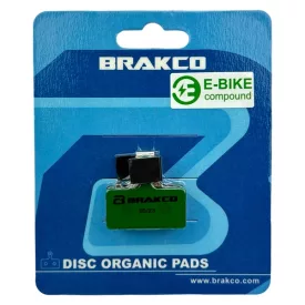   BRAKCO Shimano XTR / XT / Deore 2 dugattyús E-bike Fékbetét