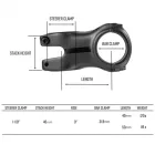 31,8/ 50mm FUNN Nixie zöld kormányszár