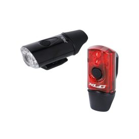 XLC CL-S22 USB első / hátsó lámpa szett