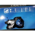 31,8/35mm XLC All MTN matt fekete kormányszár