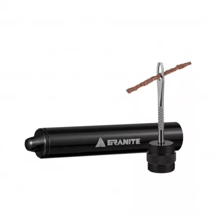 Granite Suture tire plug tubeless defektjavító készlet (10db kukaccal) fekete