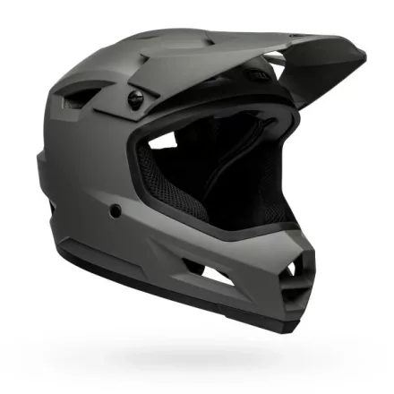 BELL SANCTION 2 FULLFACE KERÉKPÁROS matt szürke SISAK XL-es (59-61 cm)