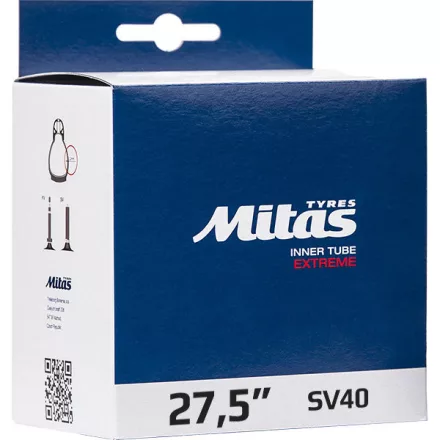 27,5x2.1/3.00 FV47 Presta szelepes Mitas Extreme Gumitömlő