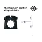 FSA Középcsapágy adapter M/EXO 24mm tengely BB386EVO vázhoz