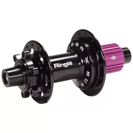 Agy SUNringlé Bubba X hátsó 6 csavaros 148x12mm 32H fekete Microspline